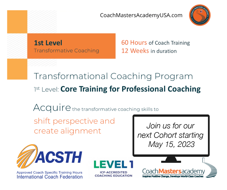 Coach Masters Academy USA May 2023 Cohort